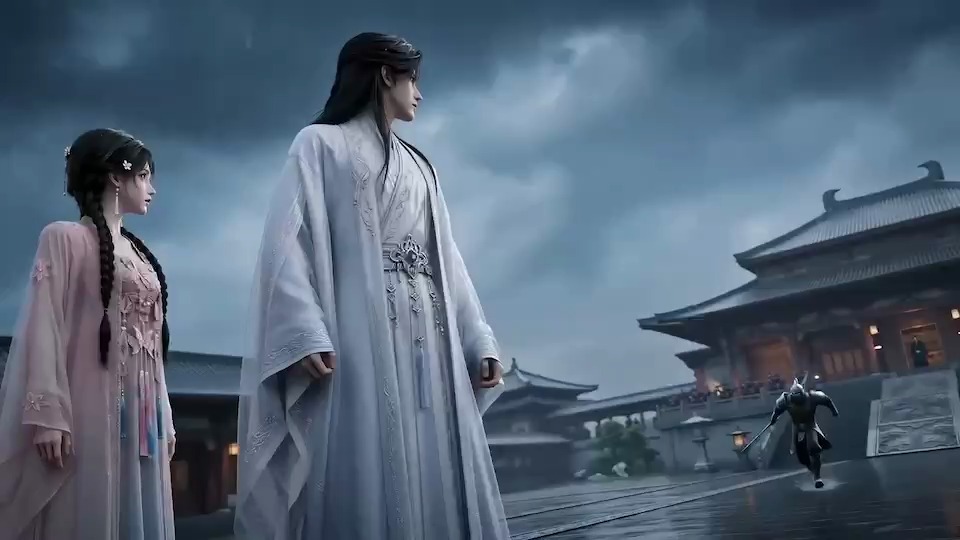 学员项目作品画面：古风情节片段一