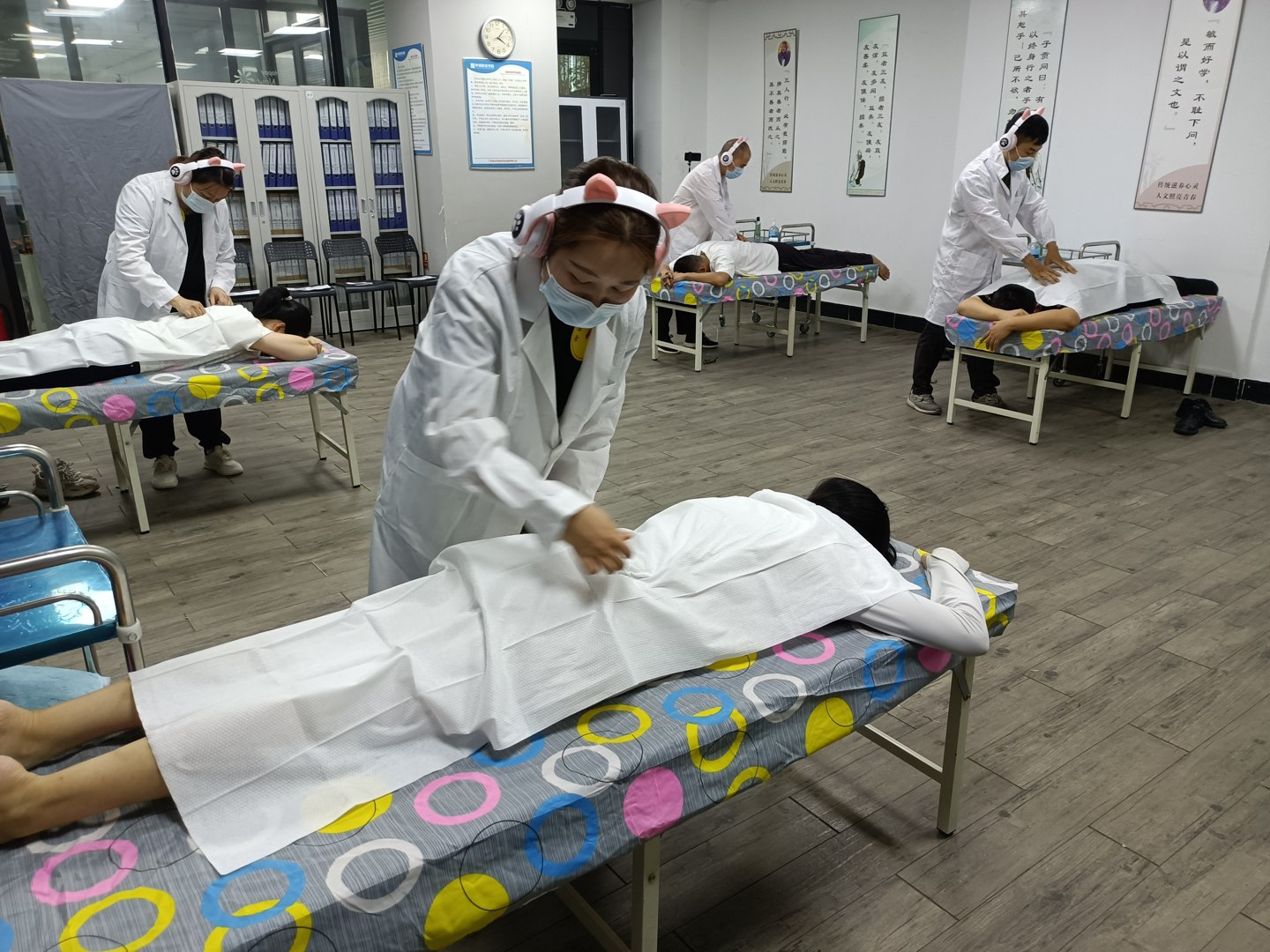 学习与校园实景